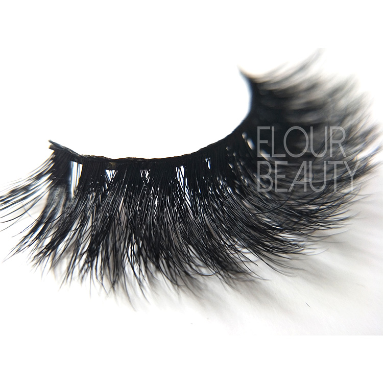 3D volume mink lashes wholesale private label China EA124